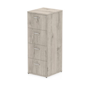 4 drawer Filing Cabinet in grey oak