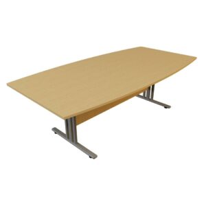i frame boat shaped meeting table